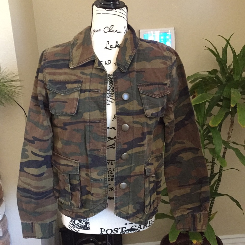 -vintage Gleeful army jacket size m